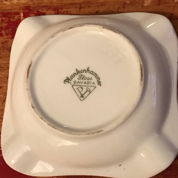Vintage Heidelberg Ashtray Gold Accents 3 1/2” - Picture 4 of 5